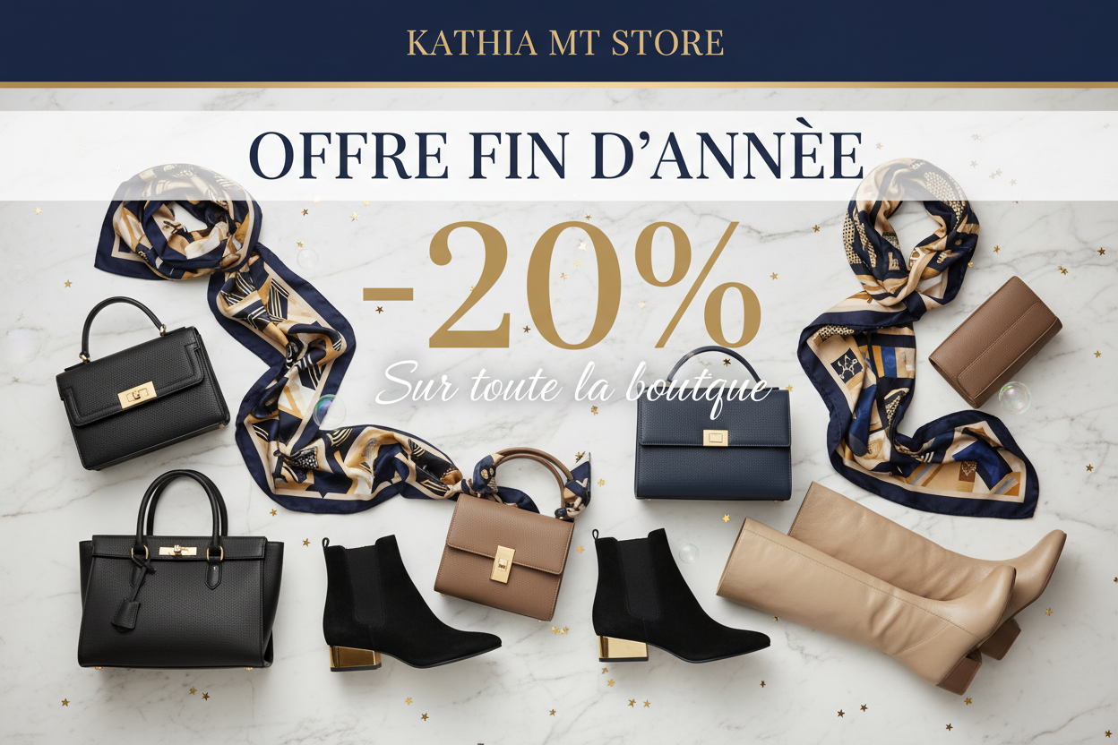 Publicité Kathia MT Store Fin d'Année